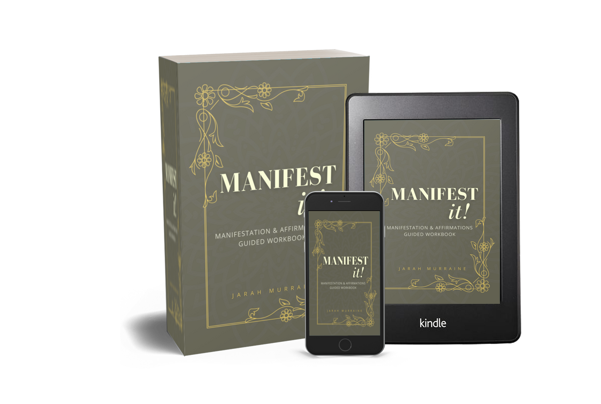 Manifest it, Manifestation & Affirmation Guided Workbook (Digital File