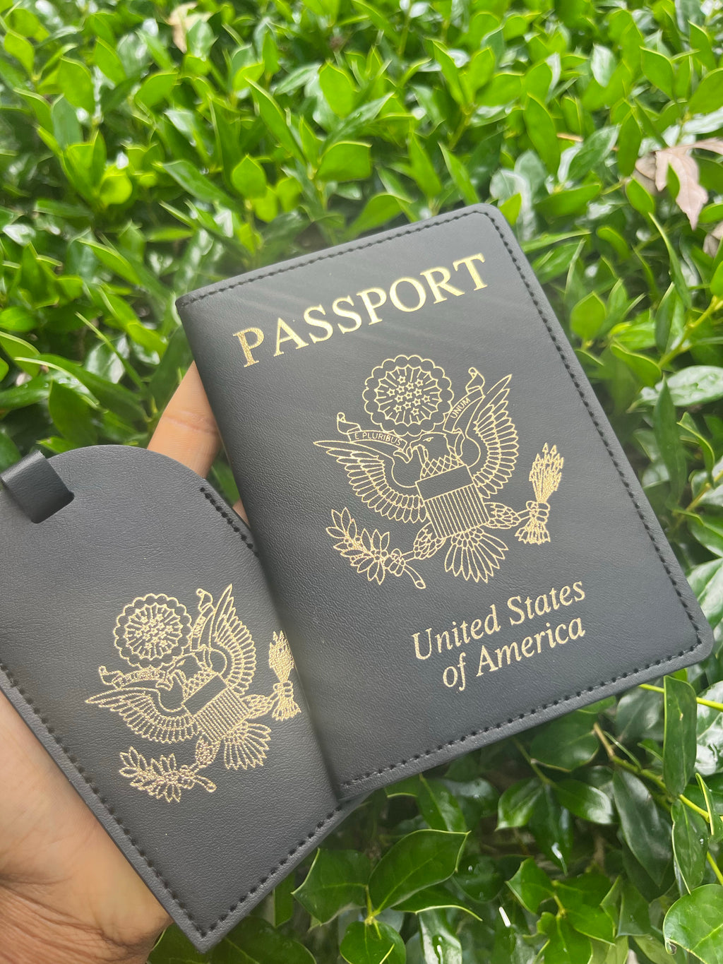  luggage tag passport cover 