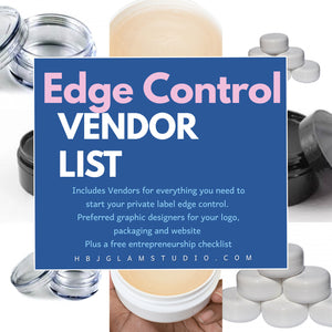 Edge Control vendor List
