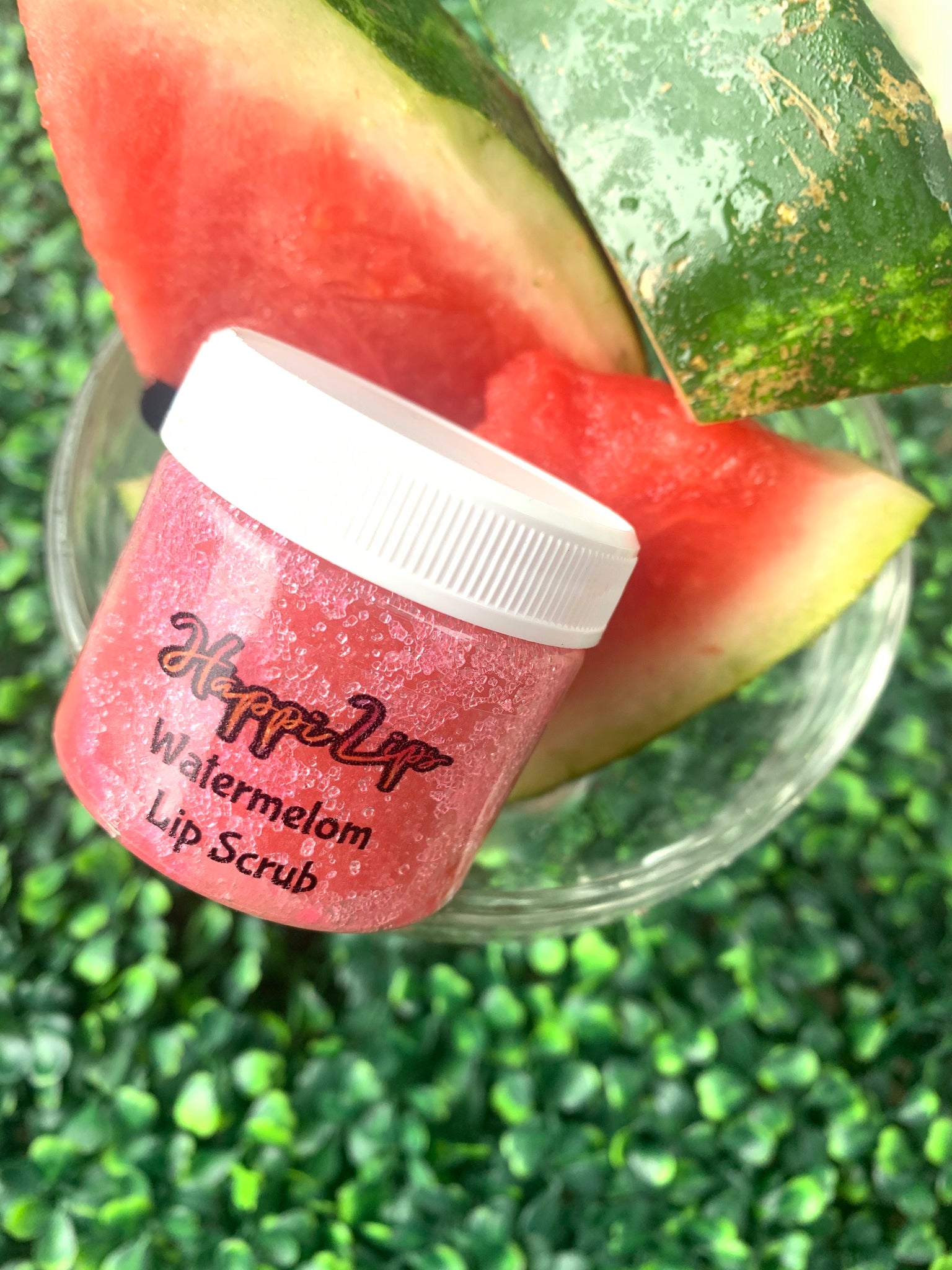 Watermelon, plant-based, lipcare, lup scrub, black owned
