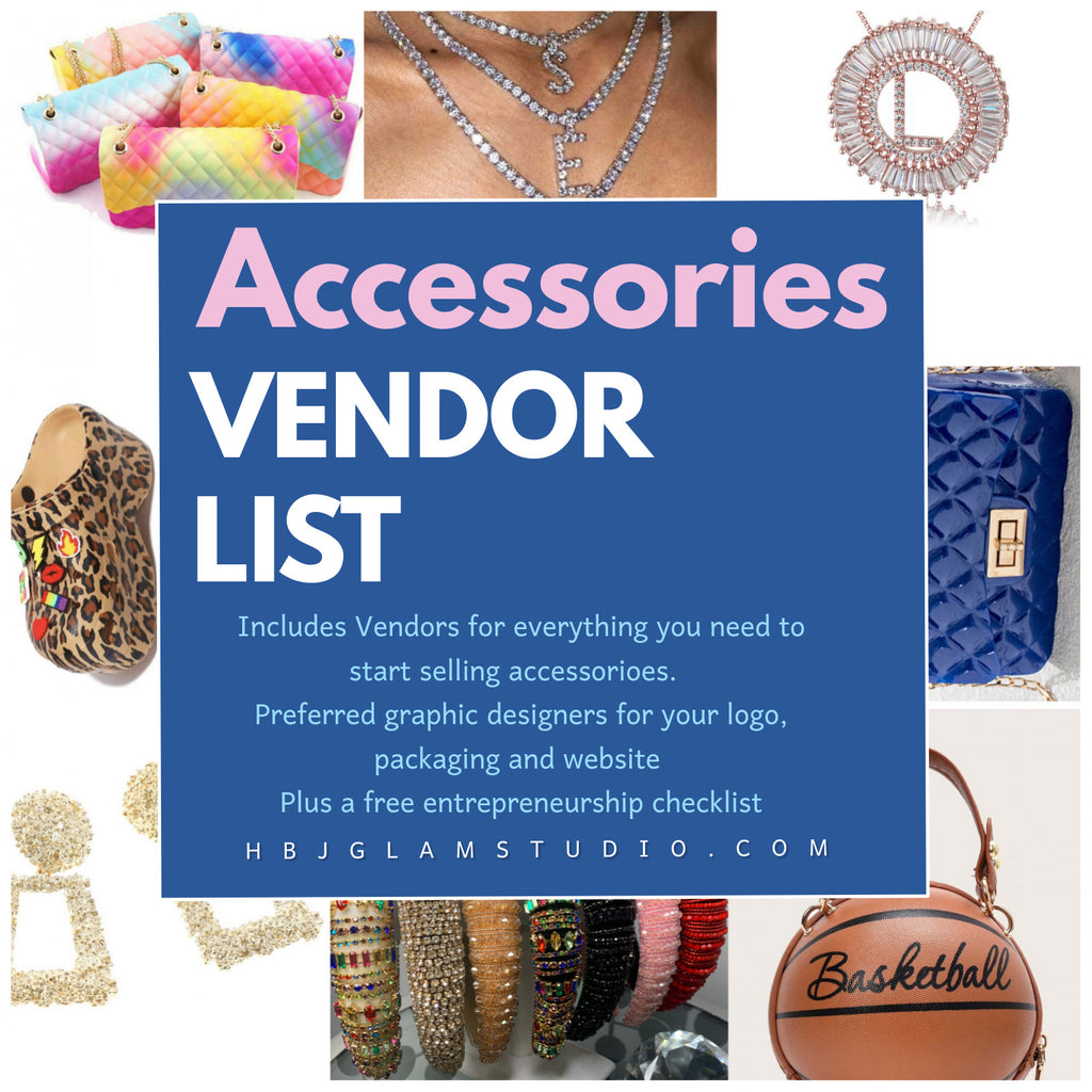 Accessories vendor list