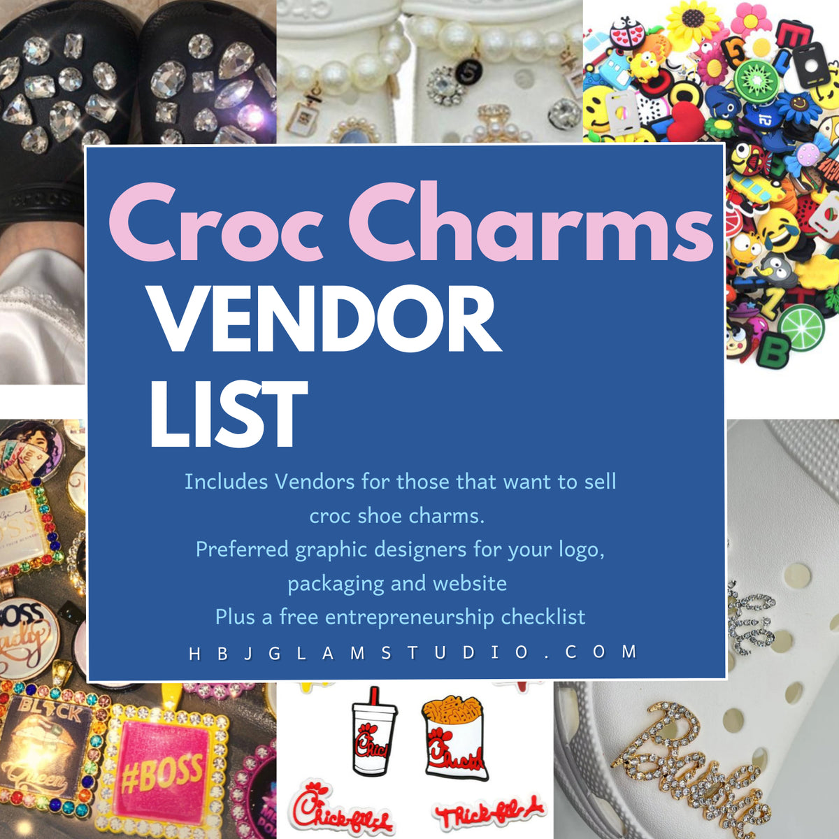Croc Charm Vendor List – HBJ BRANDS SHOP