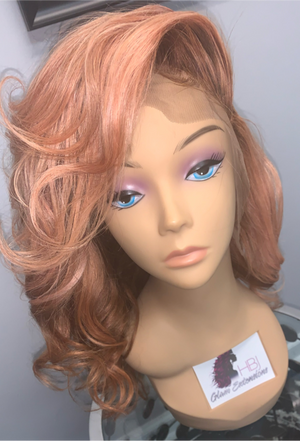 rose gold wig
